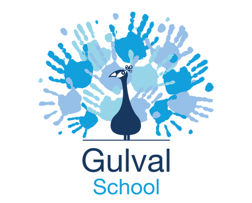 Gulval School Peacock Logo