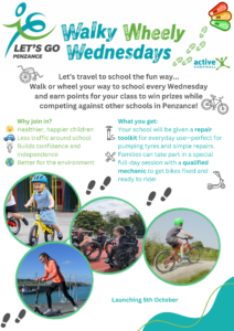 Walky Wheely Wednesdays Poster